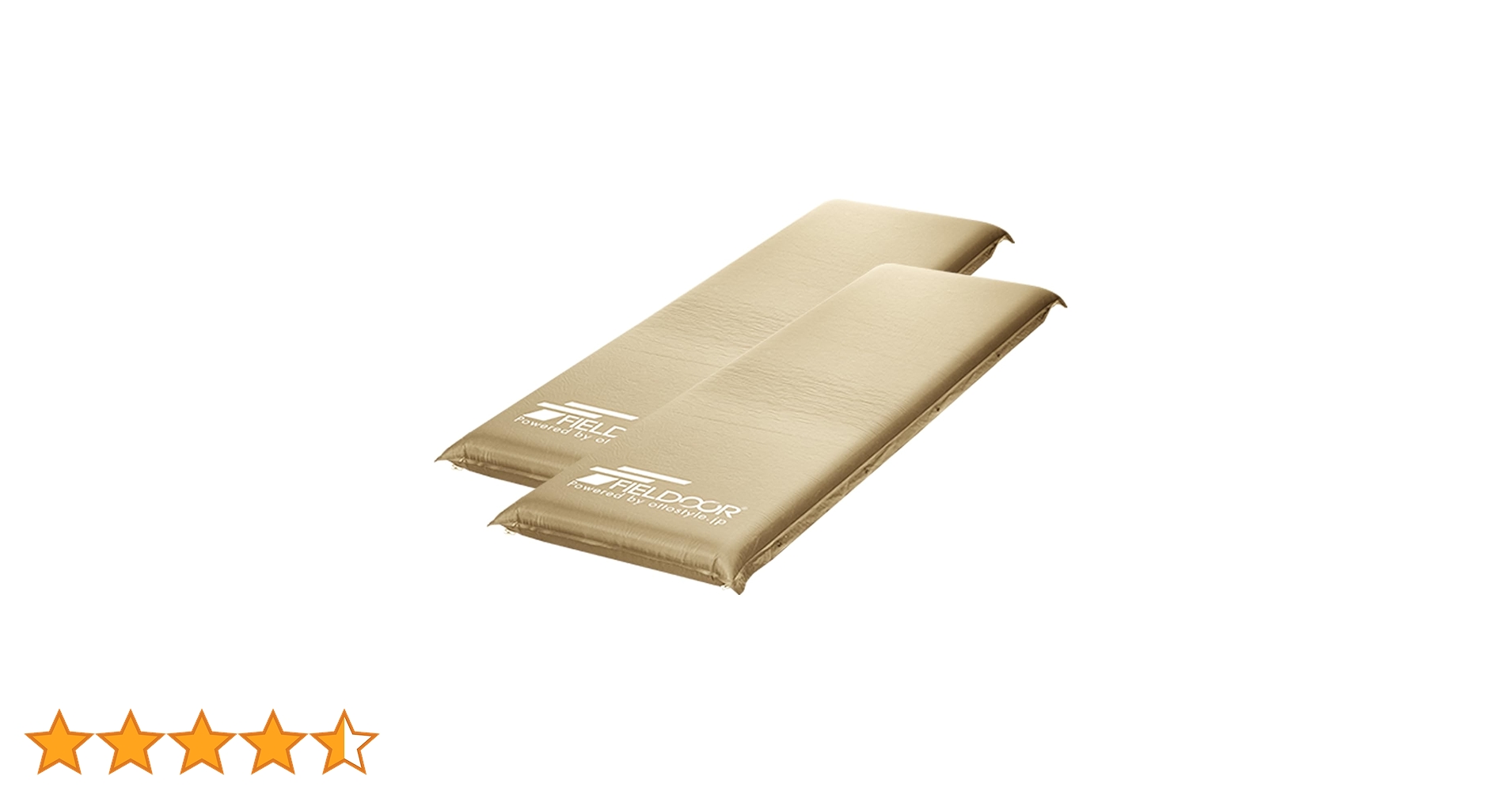 Amazon | FIELDOOR 車中泊マット 10cm厚 自動膨張マットレス 2枚